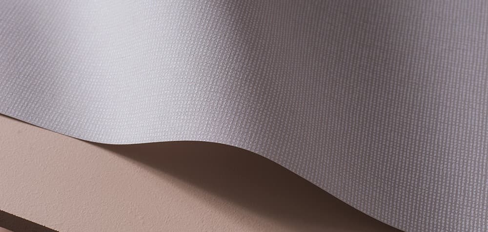 Detalj textil väv invändig solskyddsväv