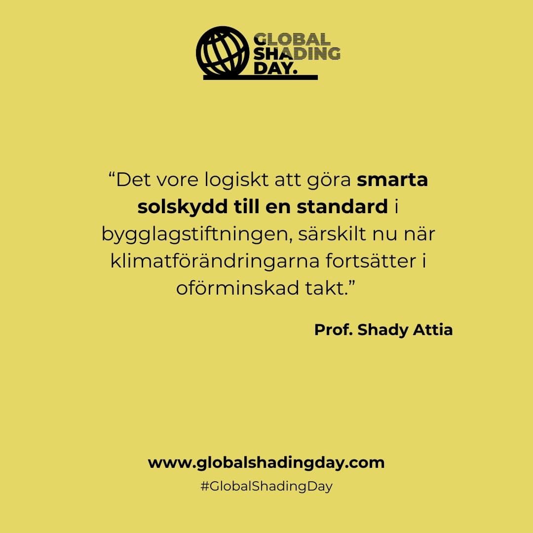 Text gör smarta solskydd till standard i lag