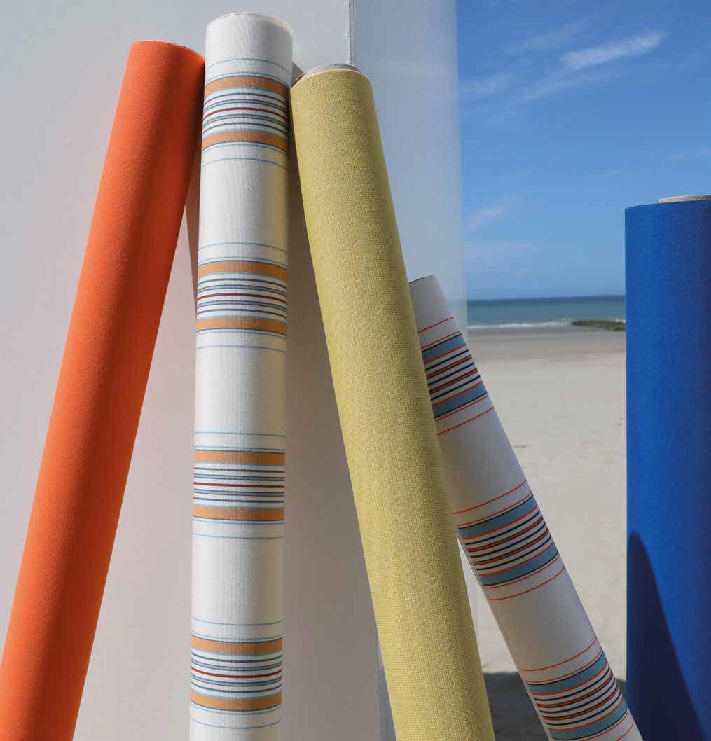 Vävrullar färger markisväv väv för solskydd Färgade mönstrade rullar väv till solskydd