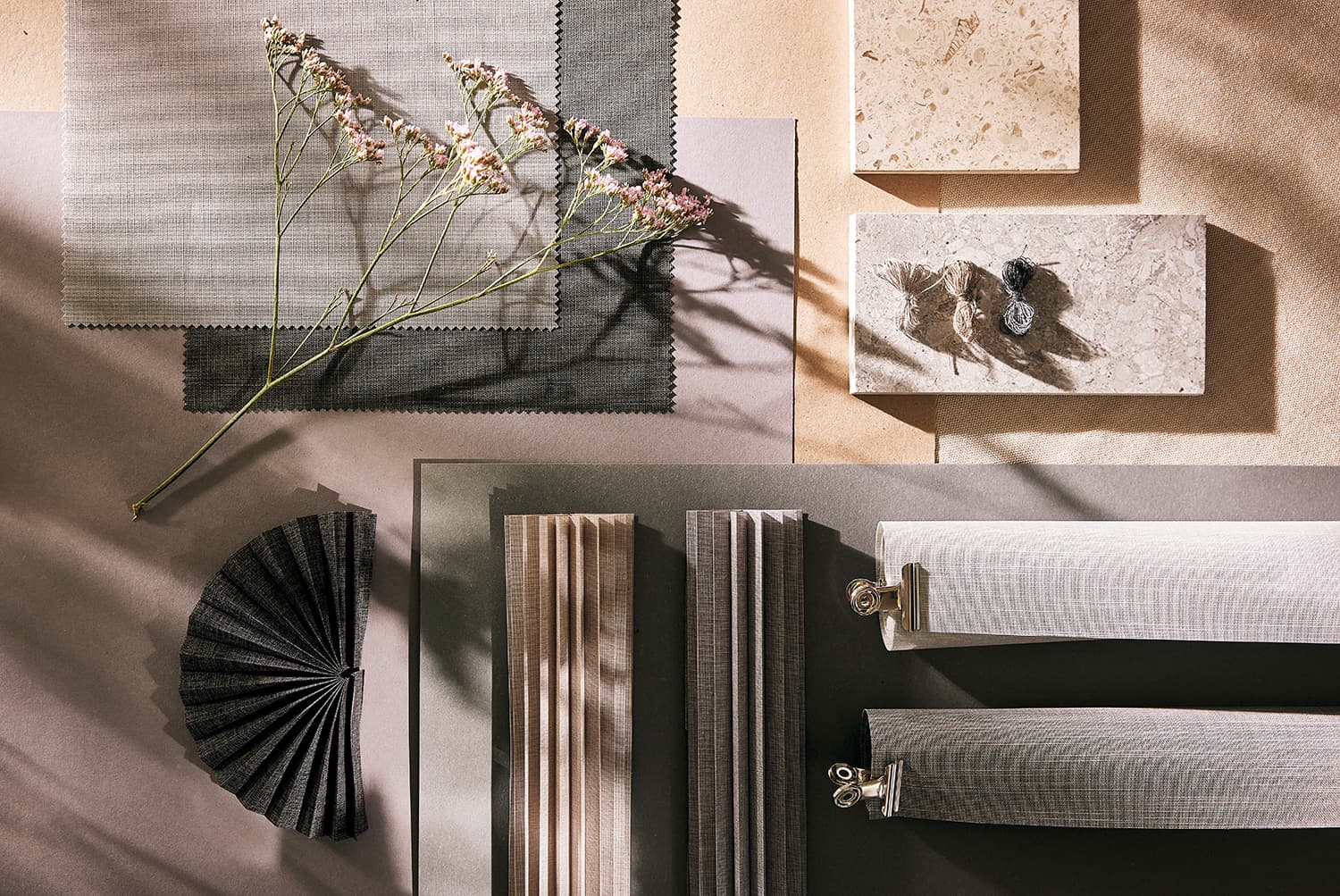 Inspiration vävar sandatex invändig kollektion 2024 Vävar plisse veckad sandatex inspiration kollektion